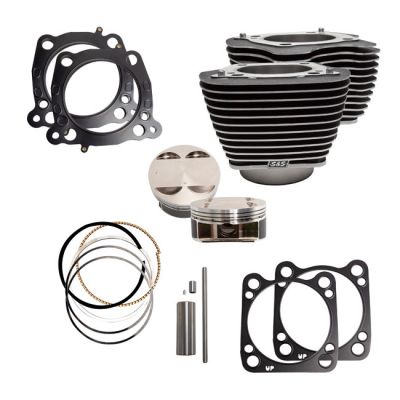 574118 - S&S, 107" to 124" big bore conversion cylinder & piston kit