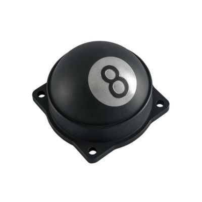 575408 - Motone, CV carburetor top cover. 8-Ball. Black