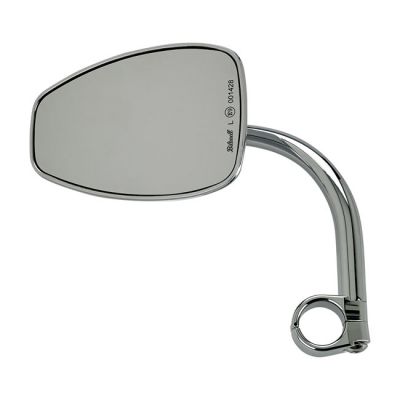 576905 - Biltwell, Utility teardrop mirror chrome ECE appr.