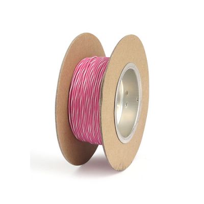 578325 - NAMZ, wire on spool. 18 gauge, 100ft. Pink/White