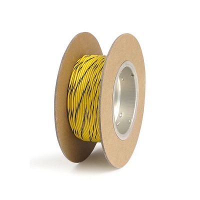 578333 - NAMZ, wire on spool. 18 gauge, 100ft. Yellow/Black
