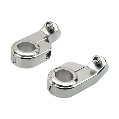 580330 - Biltwell, angled o/s speed clamps chrome