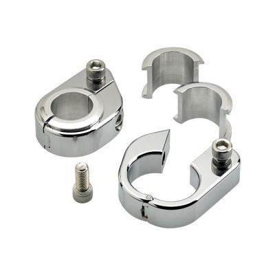 580334 - Biltwell, straight o/s speed clamps chrome