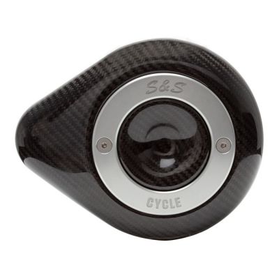 580352 - S&S, Stealth air cleaner cover. Carbon