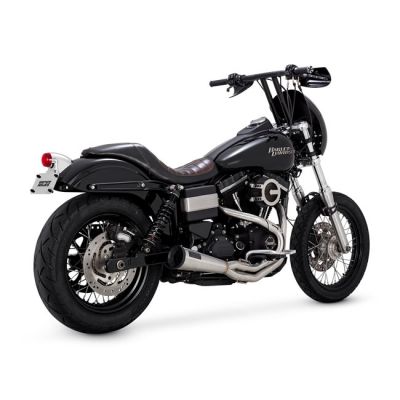 580406 - V&H Vance & Hines, stainless 2-1 Upsweep exhaust
