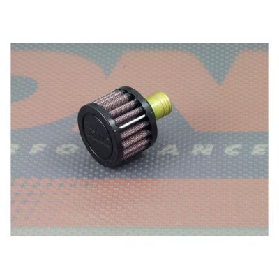 581223 - DNA Filters DNA crank case vent filter rubber top male round