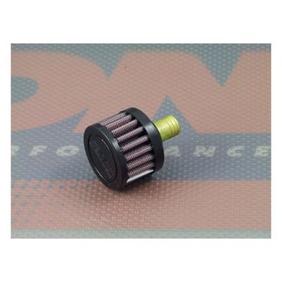 581224 - DNA Filters DNA crank case vent filter rubber top male round