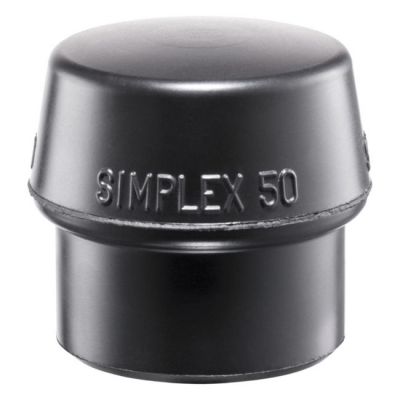 582152 - Halder insert for Simplex mallet 50mm rubber - Medium hard