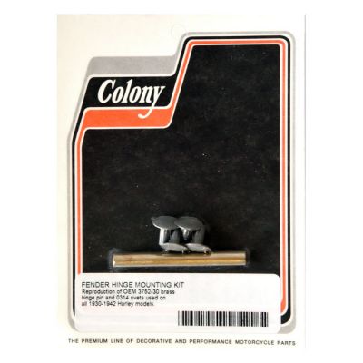 585858 - Colony, fender hinge pin and rivet kit