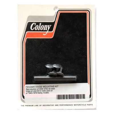 585909 - Colony fender hinge pin and rivet kit
