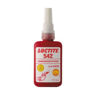 586025 - Loctite 542 brown hydraulic sealer. 50cc