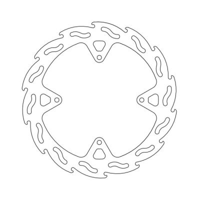 586743 - Moto-Master Flame series brake rotor