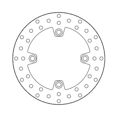 586933 - *6 DAYS EXTRA TRANSIT TIME* Moto-Master Halo series brake rotor