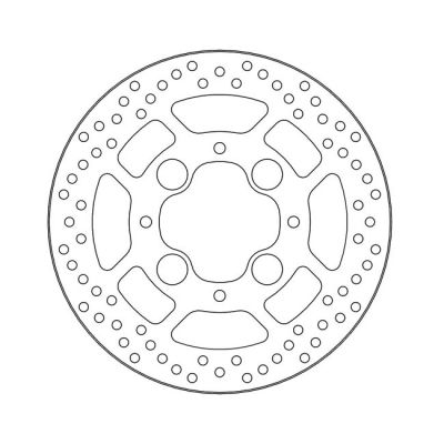 586960 - Moto-Master Halo series brake rotor