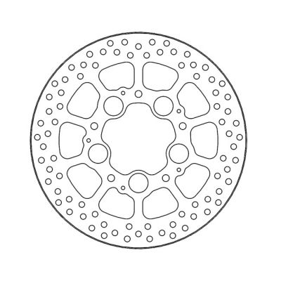 586994 - Moto-Master Halo series brake rotor