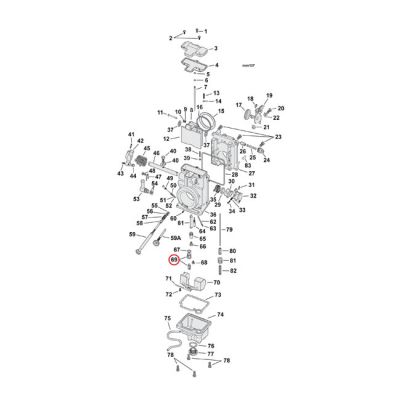 587119 - MIKUNI NEEDLE VALVE ASSY