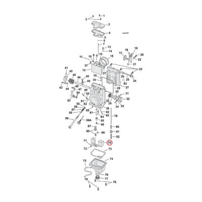 587120 - MIKUNI FLOAT ASSY