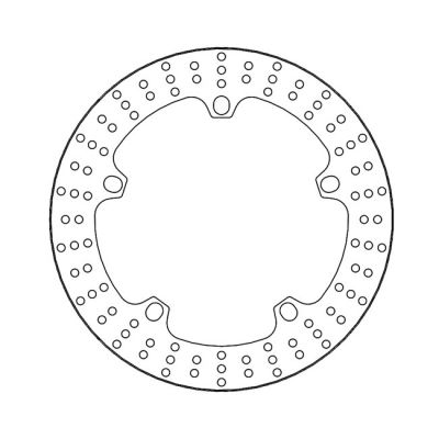 587172 - Moto-Master Halo series fixed brake rotor