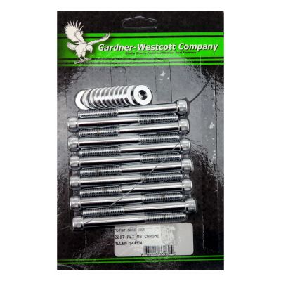 588016 - GARDNER-WESTCOTT GW, motor mount screw kit. Chrome
