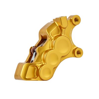 590353 - Arlen Ness,6p differential bore brake caliper R/F. Gold