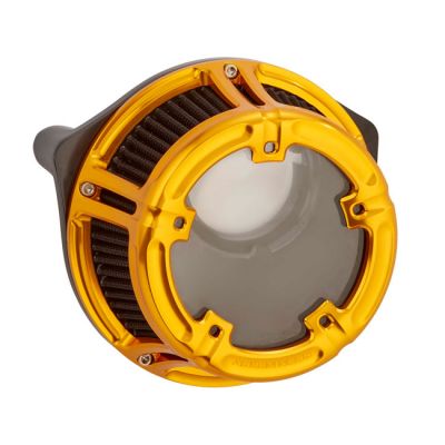 590446 - Arlen Ness, Method air cleaner kit. Gold