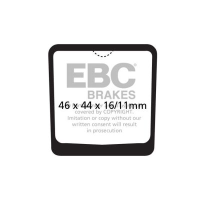 593539 - EBC Organic brake pads