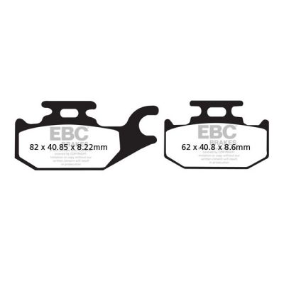 593540 - EBC Carbon X / TT series brake pads