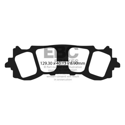 593552 - EBC Double-H Sintered brake pads