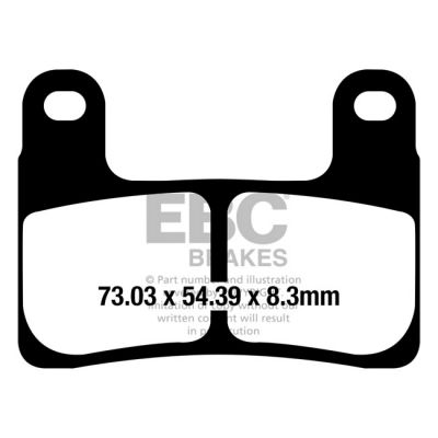 593553 - EBC Double-H Sintered brake pads