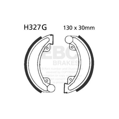 593557 - EBC grooved brake shoes