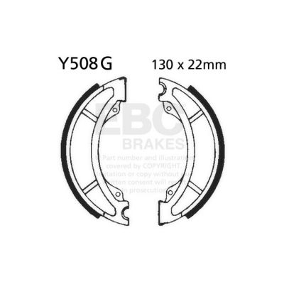 593559 - EBC grooved brake shoes