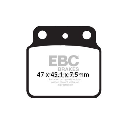 593562 - EBC Carbon X / TT series brake pads