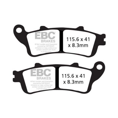 593566 - EBC V-pad Semi Sintered brake pads
