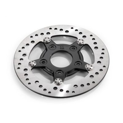 597538 - KUSTOM TECH K-Tech drilled brake rotor stainless steel 8,5"