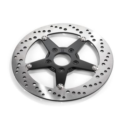 597540 - KUSTOM TECH K-Tech front right brake rotor 11.5" stainless, black center