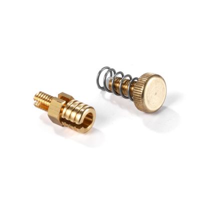 597570 - KUSTOM TECH K-Tech, brass tension screw, spring & cable adjuster kit