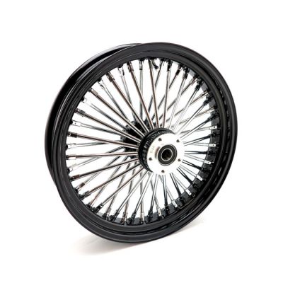 597899 - MCS Radial 48 fat spoke front wheel 3.50 x 18 DF black