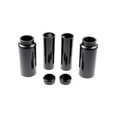 599101 - CULT WERK Cult-Werk, 6-piece fork tube cover kit. Gloss black