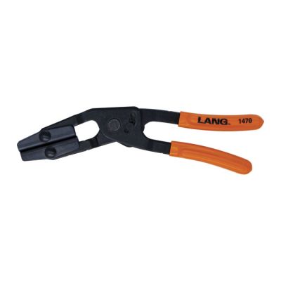 599158 - Lang Tools, angled hose pinch-off pliers. Medium