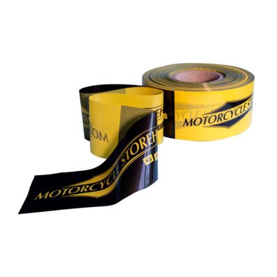 599204 - MCS Motorcycle Storehouse, barrier tape black/yellow
