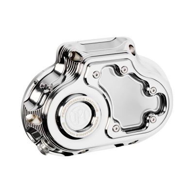 599345 - PM, Transmission end cover Vision, hydraulic. Chrome