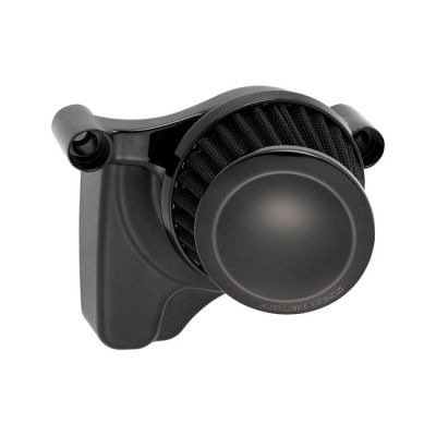 599417 - Arlen Ness, M8 Mini 22° air cleaner kit. All black