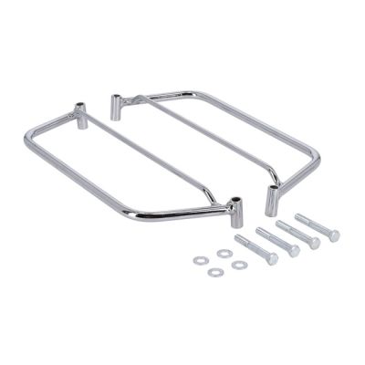 700308 - LongRide, saddlebag holder. Chrome