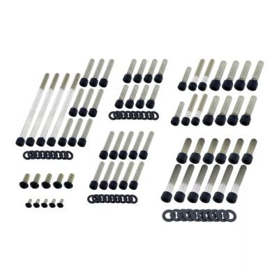 700819 - Screws4bikes, engine bolt kit. Gloss black