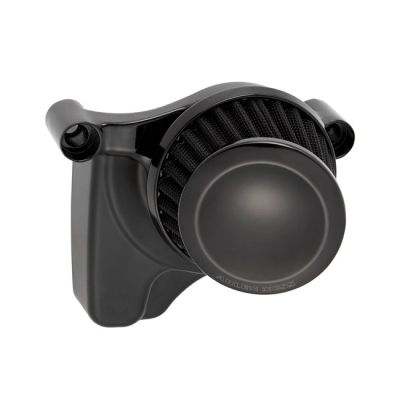 701753 - Arlen Ness, Nightster Mini 22° air cleaner kit. All black