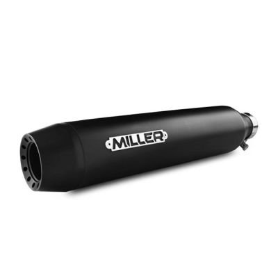 704410 - Miller Exhaust *2 WEEKS EXTRA TRANSIT TIME* Miller, Destiny Slip-On Mufflers. Euro 5. Matte Black