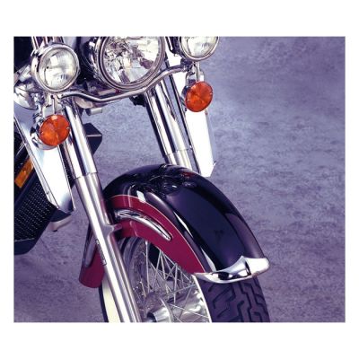 8080189 - National Cycle NC cast front fender tip set chrome