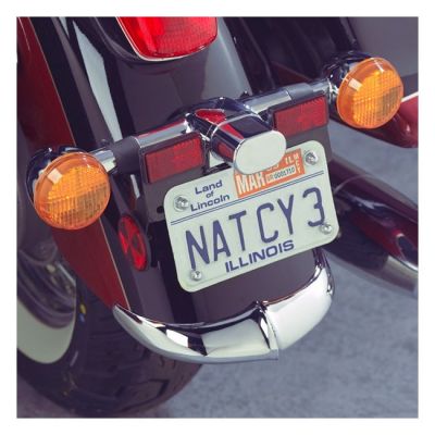 8080273 - National Cycle NC cast rear fender tip chrome
