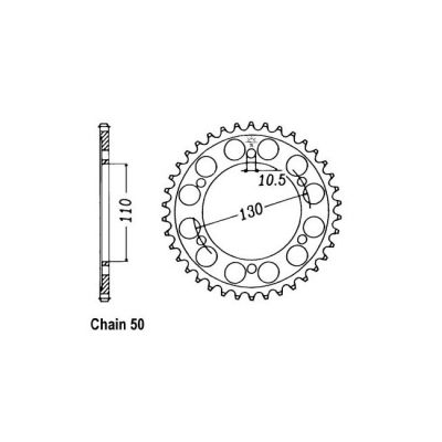 8080674 - JT Rear Sprocket 479.45