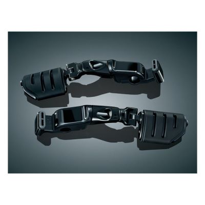 8080959 - Küryakyn Kuryakyn, Ergo II cruise mounts with mini arms, gloss black